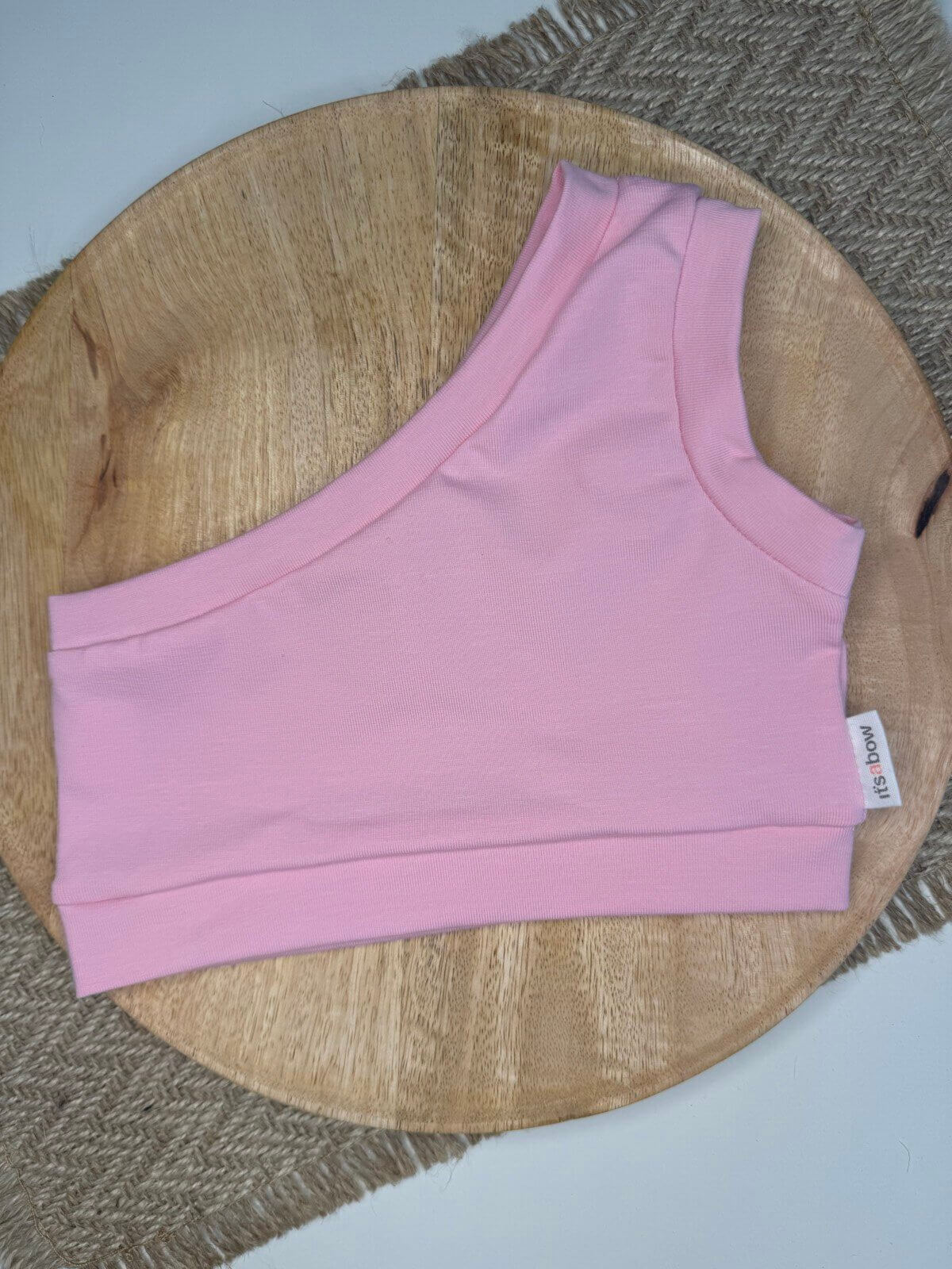 Crop top Barbie pink