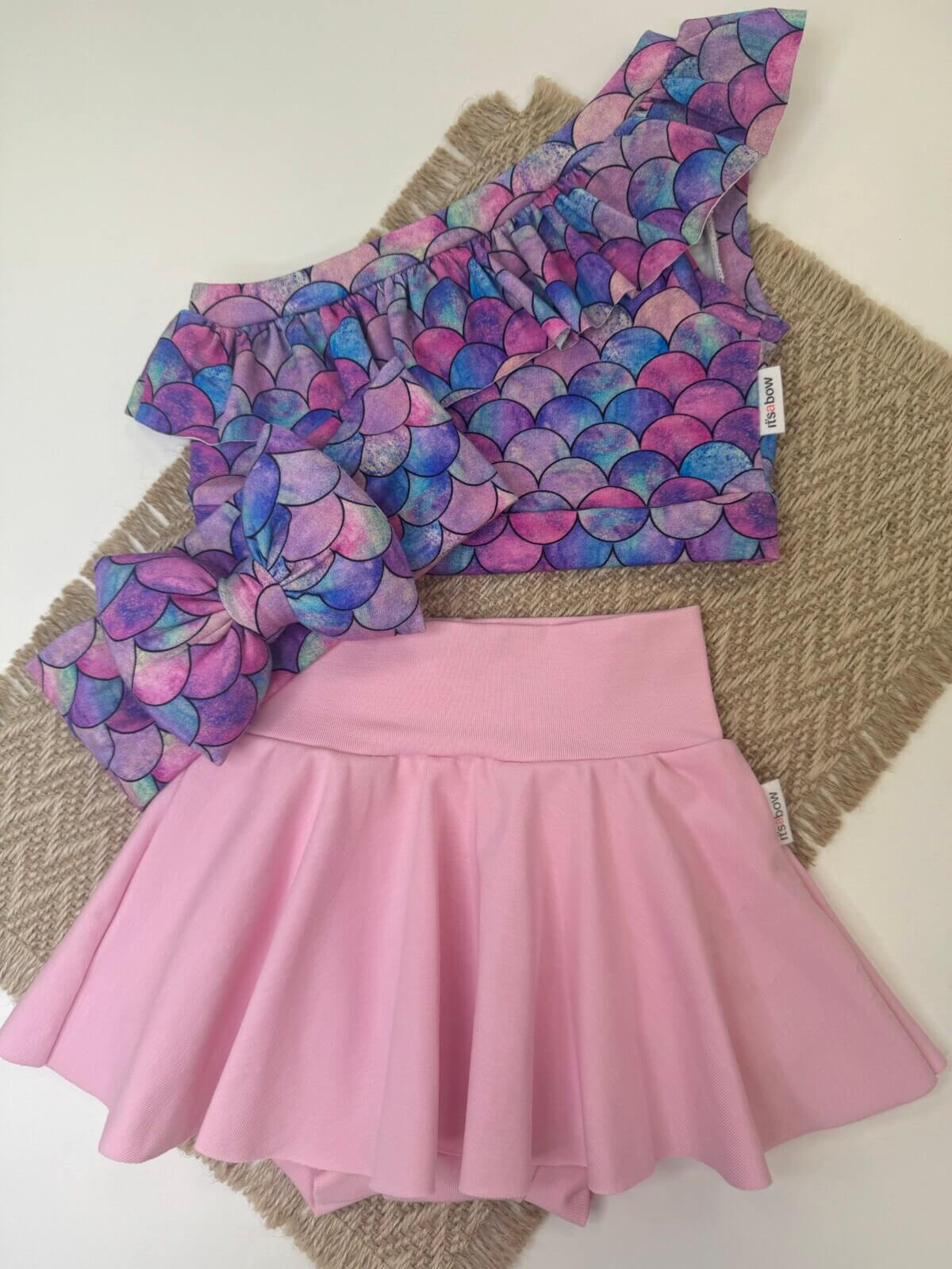 Βρεφικό σετ mermaid pink
