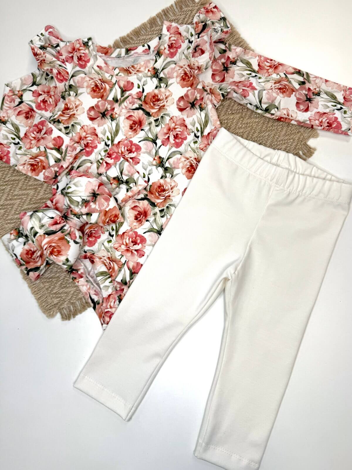 Βρεφικό σετ vintage flowers