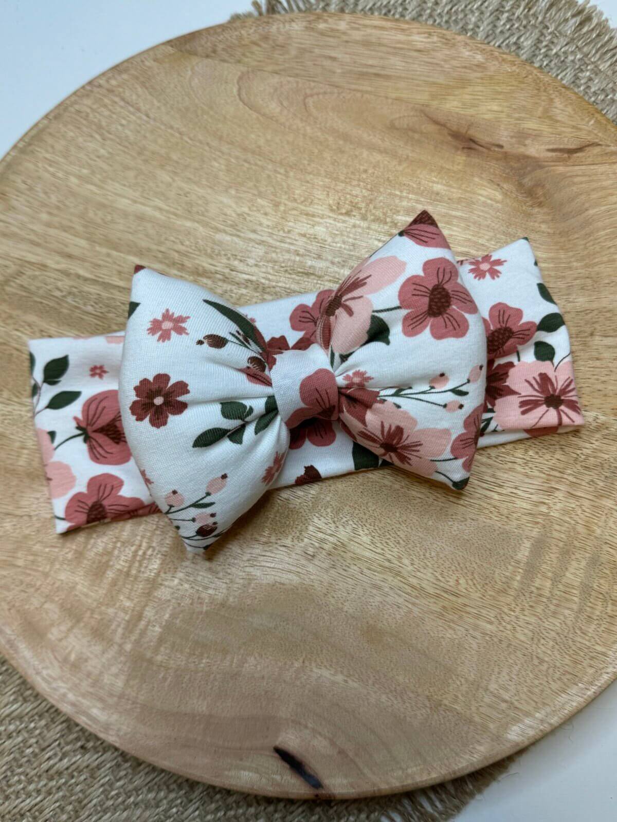 Βρεφική κορδέλα dusty rose bloom