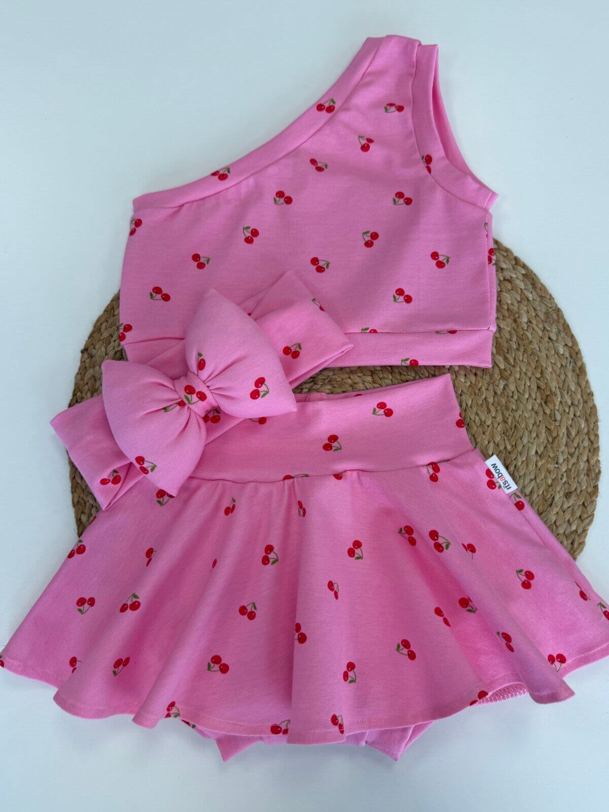 Σετ με φούστα cherries 🍒