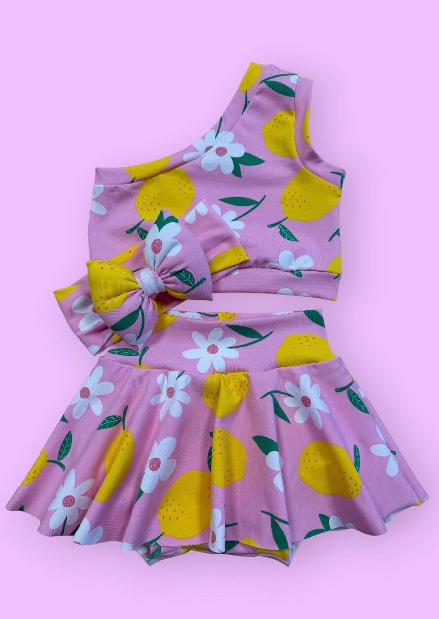 Χειροποίητο σετ lemon daisy 🍋