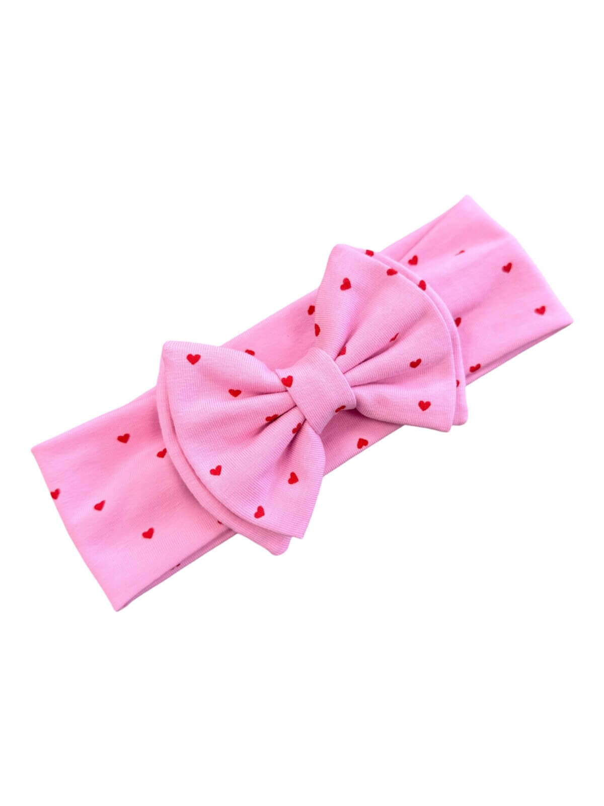 Βρεφική κορδέλα mini hearts pink