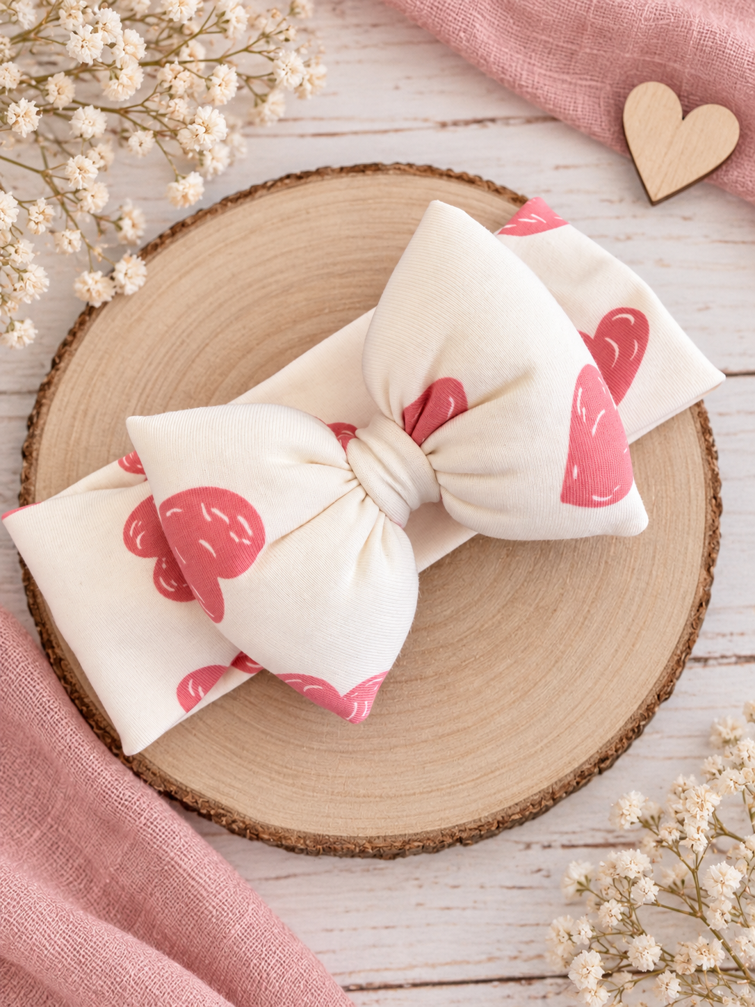 Χειροποίητη κορδέλα sweet hearts