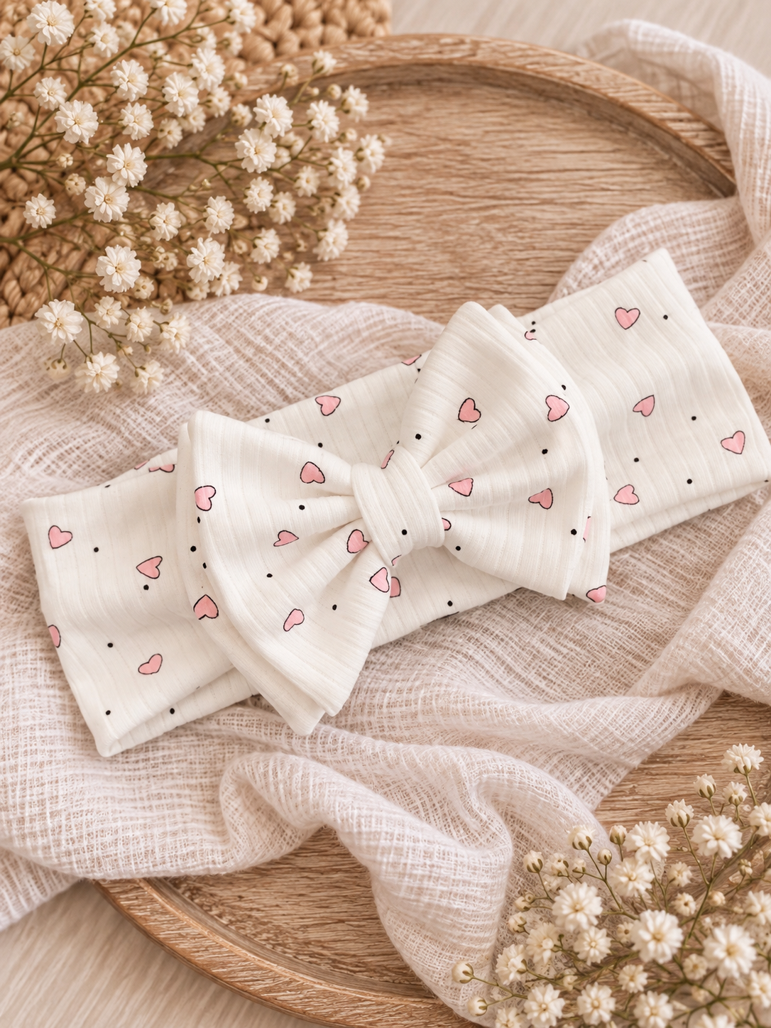 Κορδέλα pink hearts